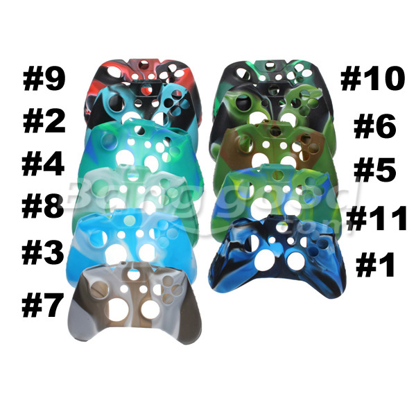 Camouflage Silicone Protective Case Cover For XBOX ONE Controller 17